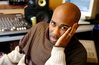 Seth Marcel in studio working on Soul Music release 2007